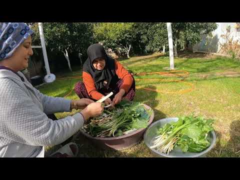 Köyde Ramazan Ayı Ramadan İftar Sofrası İftar Menüsü