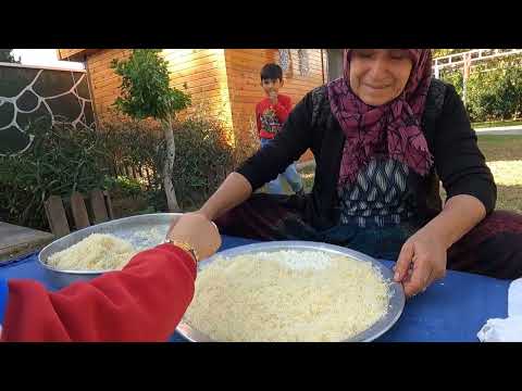 SICAK SOBADA İLK KESTANE YAPIMI TEPSİ TEPSİ NEFİS TARİF