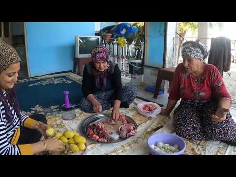 GELİN GÖRÜMCE SICAK SOBALI KÖY YAŞAMI EN LEZZETLİ KÖY
