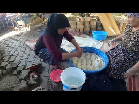 HALAMIN KÖY EVİ SACDA YUFKA EKMEĞİ NASIL YAPILIR GÜNLÜK