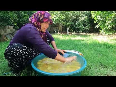 BU YAZIN EN LEZZETLİ REÇEL YAPIMI ODUN ATEŞİNDE İNANILMAZ