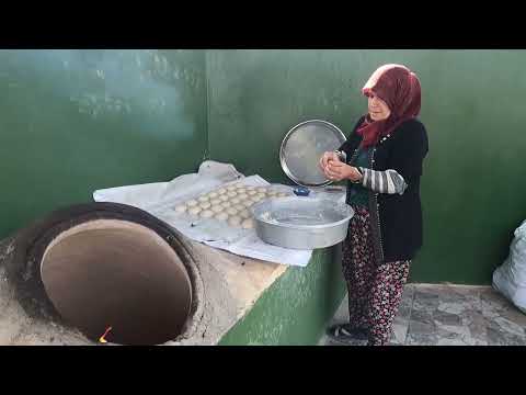 KÖY EVİ TANDIR EKMEK YAPIMI ANNEM YENİ KÖY EVİ EŞYALARI