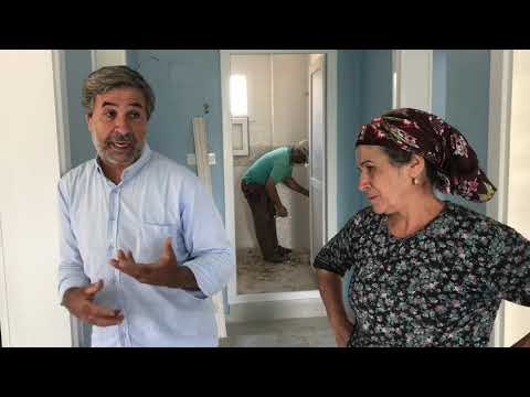 ANNEM in Köy Evinde Odun ateşinde yemeklik bulgur Yapımı