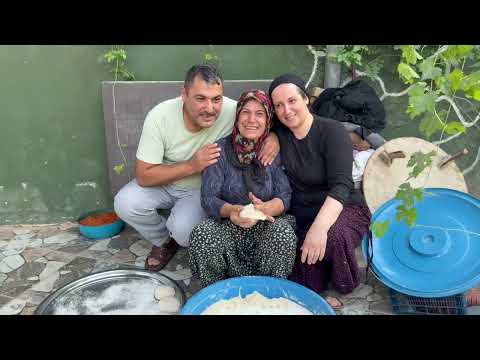 Abim Ve Yengem İstanbula Dönüyor Köy Hayatı Tandırda Köy
