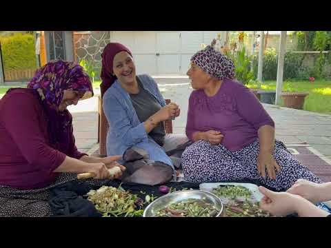 Köy Yaşamı Tandır Ekmeği Kışlık Yapımı Belgesel Flim 4K