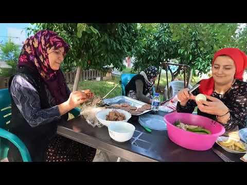KÖYDE GELİN İLE KAYINVALİDE YAŞAMI İNANILMAZ LEZZETLİ KUZU