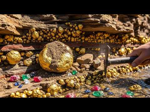 Best mining gold at mountain found expensive gold under