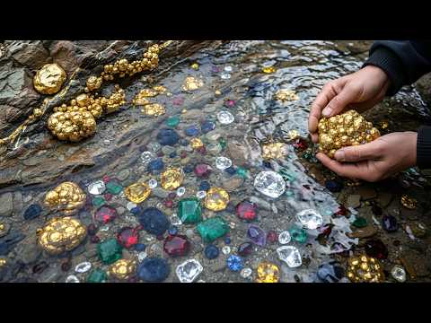 Lost and Found Treasure Hunt in Mud