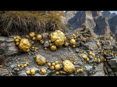 Unbelievable Gold Nugget Discovery found under stone
