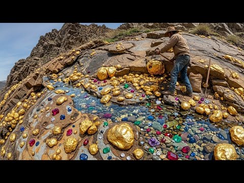 The Biggest Gold Discovery Ever at river Gold Nuggets
