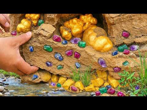 Lost and Found Treasure Hunt in Mud