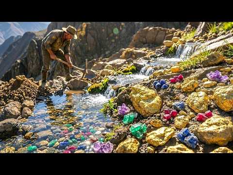 wow Digging for Gold ang gemstone with Basic Tools