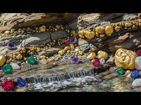 Most GOLD Ever Found in One Day Metal Detecting at riverbed