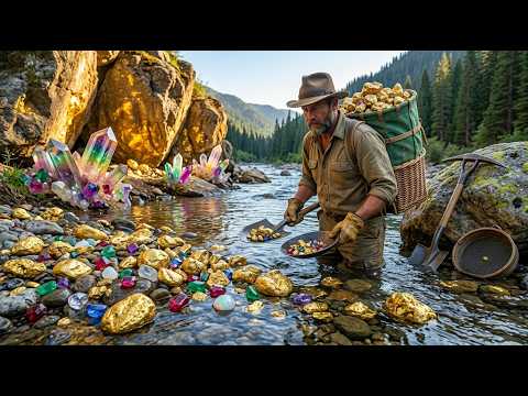 Wow that s amazing Found expensive gold at gemstone at