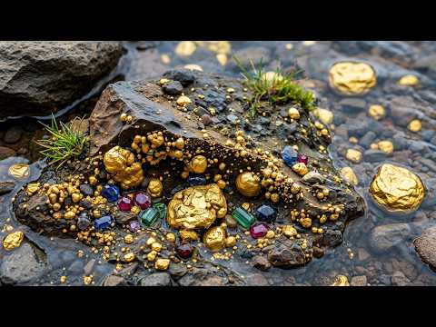 Lost and Found Treasure Hunt in Mud