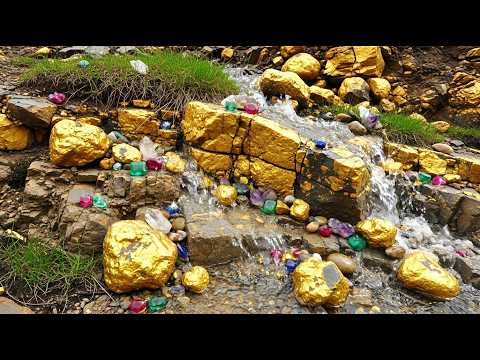 Gold Panning Start to Finish Massive Find