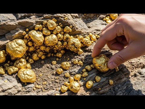 Gold Nuggets Found In The Wild