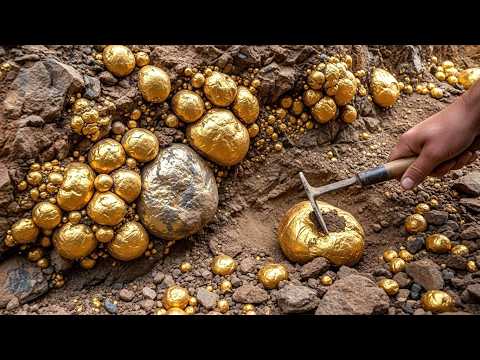 Gemstone Hunting in the Rocks Amazing Find