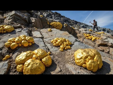 Wow I Can t Believe This Was Real GOLD COVERED MOUNTAIN