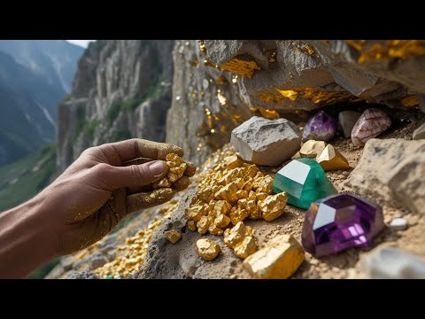 wow wow I Found Gold Nuggets In The River