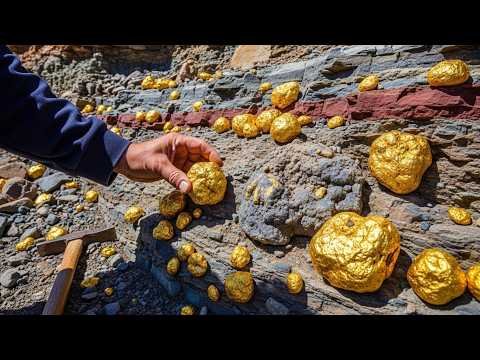 Gold Prospecting in Untouched Territory Epic Find