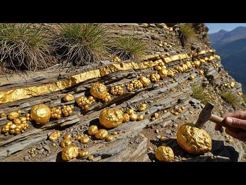 Wow unbelievable Gold Prospecting Massive Gold Nuggets and
