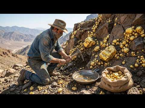 Unbelievable Gold Nugget Discovery found under stone of