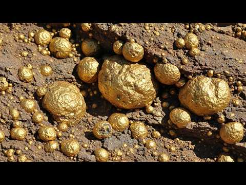 Gold Nuggets Worth BIG Money River Metal Detecting