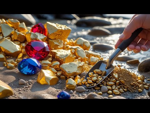 Wow amazing Lost and Found Treasure Hunt in Mud