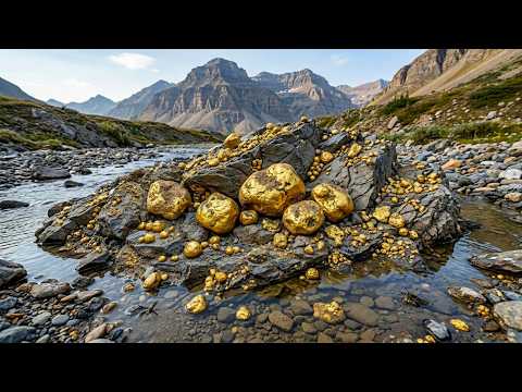 Unbelievable Gold Nugget Discovery found under stone