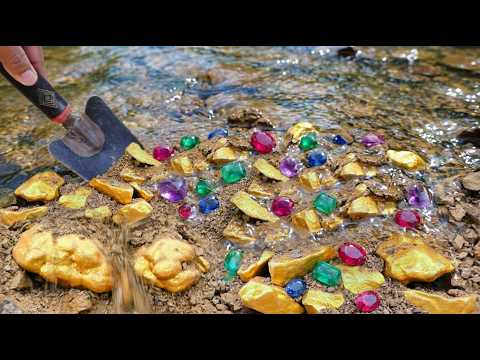 Lost and Found Treasure Hunt in Mud