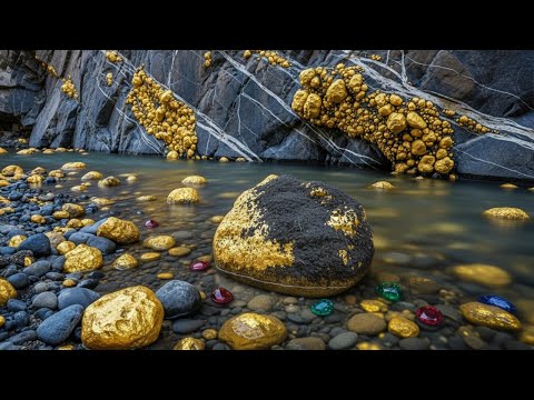 i Found a Hidden River Full of GOLD and GEMSTONES