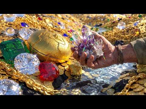 Wow Amazing Mining Spot Yields Incredible Gold and Gemstone