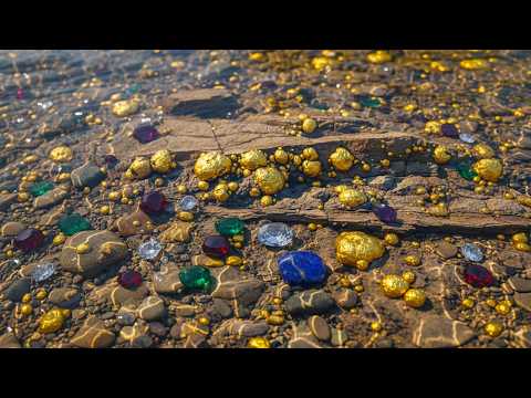 Gold Prospecting We Found Gold in the Rocks