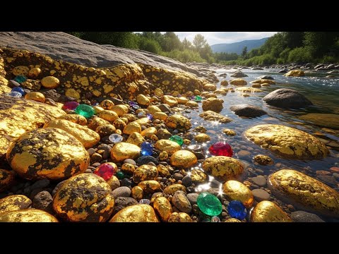 Uncovering GIANT Gold Nuggets From the Soil