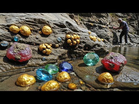 I Found Giant Gold Nuggets in the River