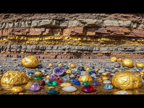 Treasure Hunt Gold Prospecting Success