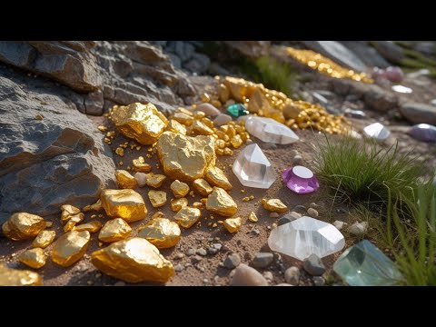 Unbelievable found millions of gold treasure under rocks