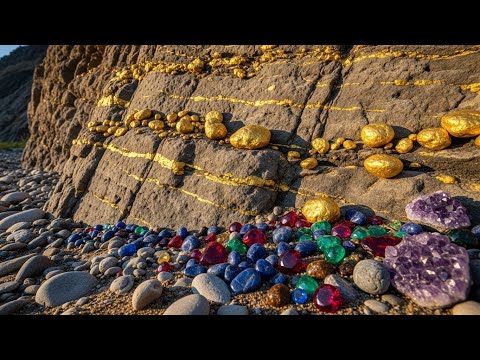 TREASURE HUNT for Colorful Marbles Gems