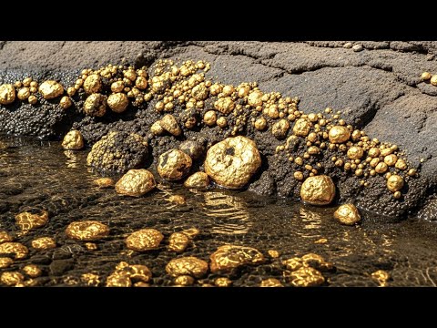 We Found Gold Nuggets in the River