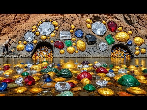 Wow amazing Did We Just Find Real Gold in the Dirt