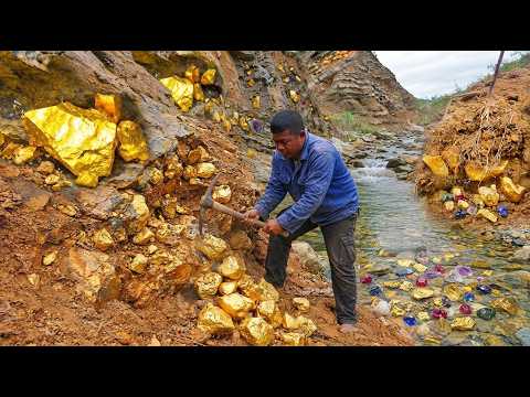 Wow I Can t Believe This Was Real GOLD COVERED MOUNTAIN