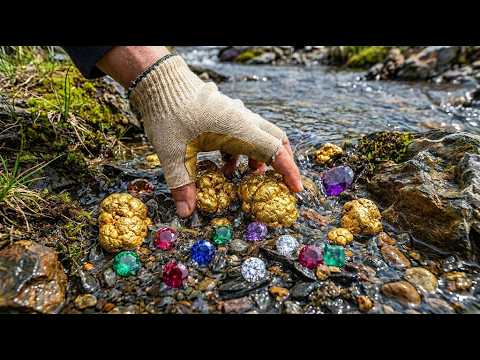 wow Amazing Searching for Gold in Muddy Water Results