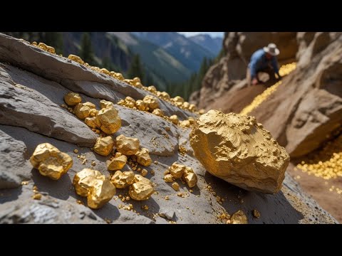 amazing Treasure at the River worth from Gold Nuggets