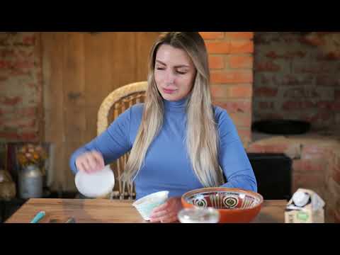 Simple Village Life Cooking Sweet Carrot Cake