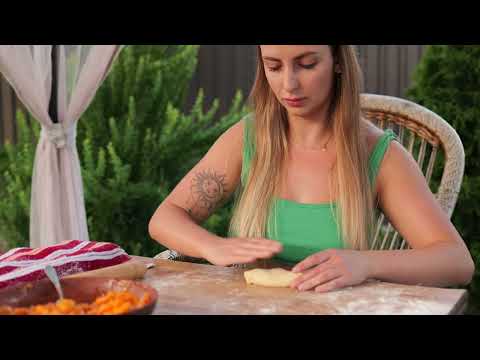 Simple Village Life Homemade Apricot Pies ASMR