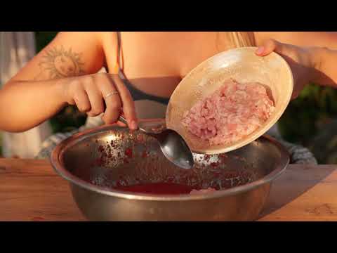 Simple Life in the Village Daily Routine and Cooking Meat