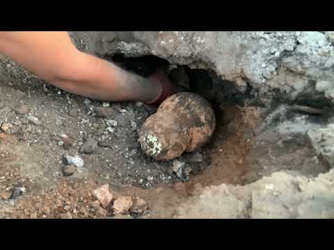 Ancient Clay Pot Discovery During Excavation Incredible