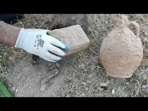 Hidden Treasure Found Underground Ancient Pottery