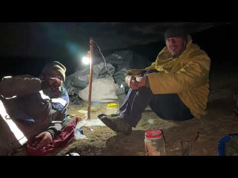 GELEN MİSAFİLERİMİZLE GECE ATEŞ BAŞINDA UZUN SHOBETLER